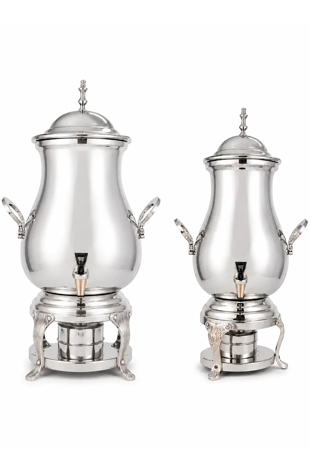 COFFEE URN - SILVER -  KIT