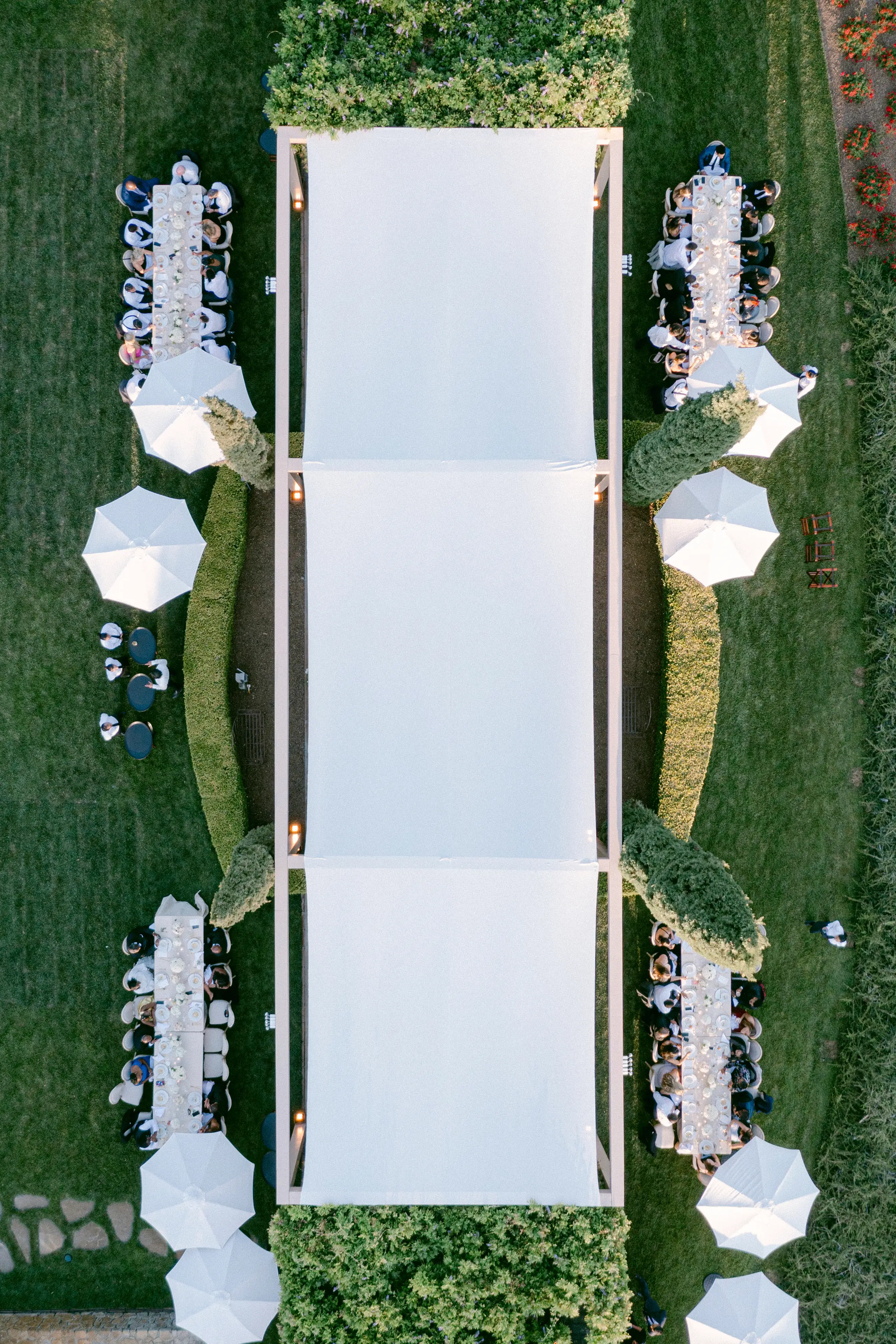 GRACE PAVILION W/ WOVEN CEILING