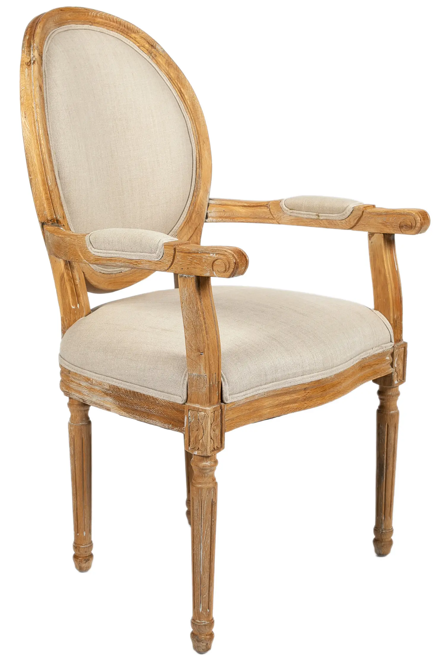 GARCON ROUND - DINING ARM CHAIR