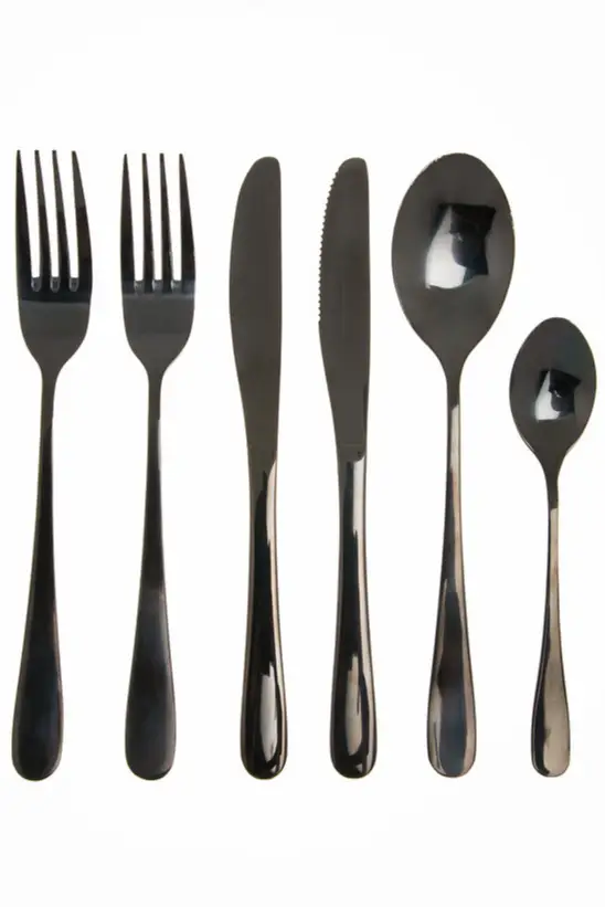 ROMA BLACK - FLATWARE
