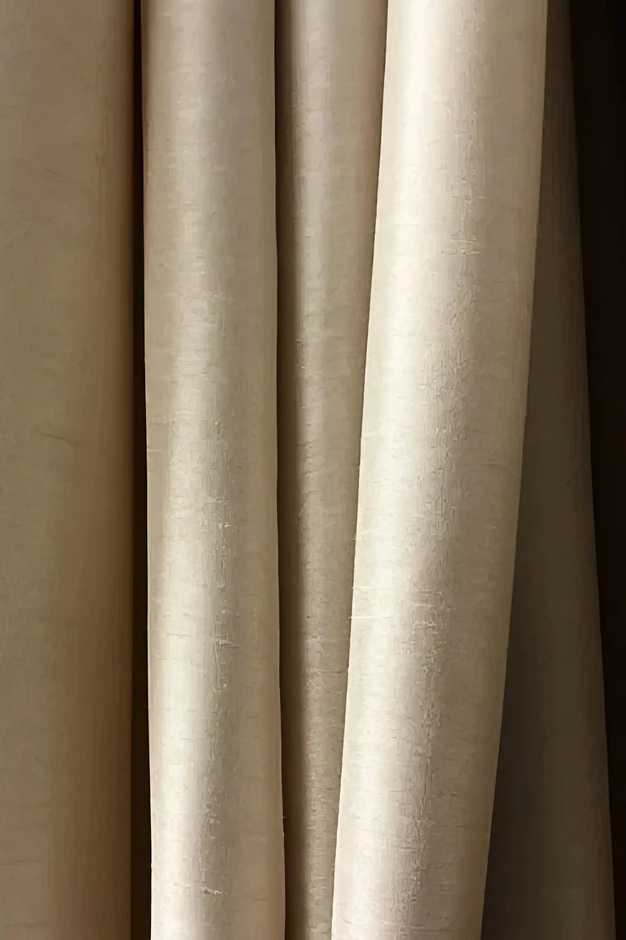 SHANTUNG VANILLA - PIPE & DRAPE