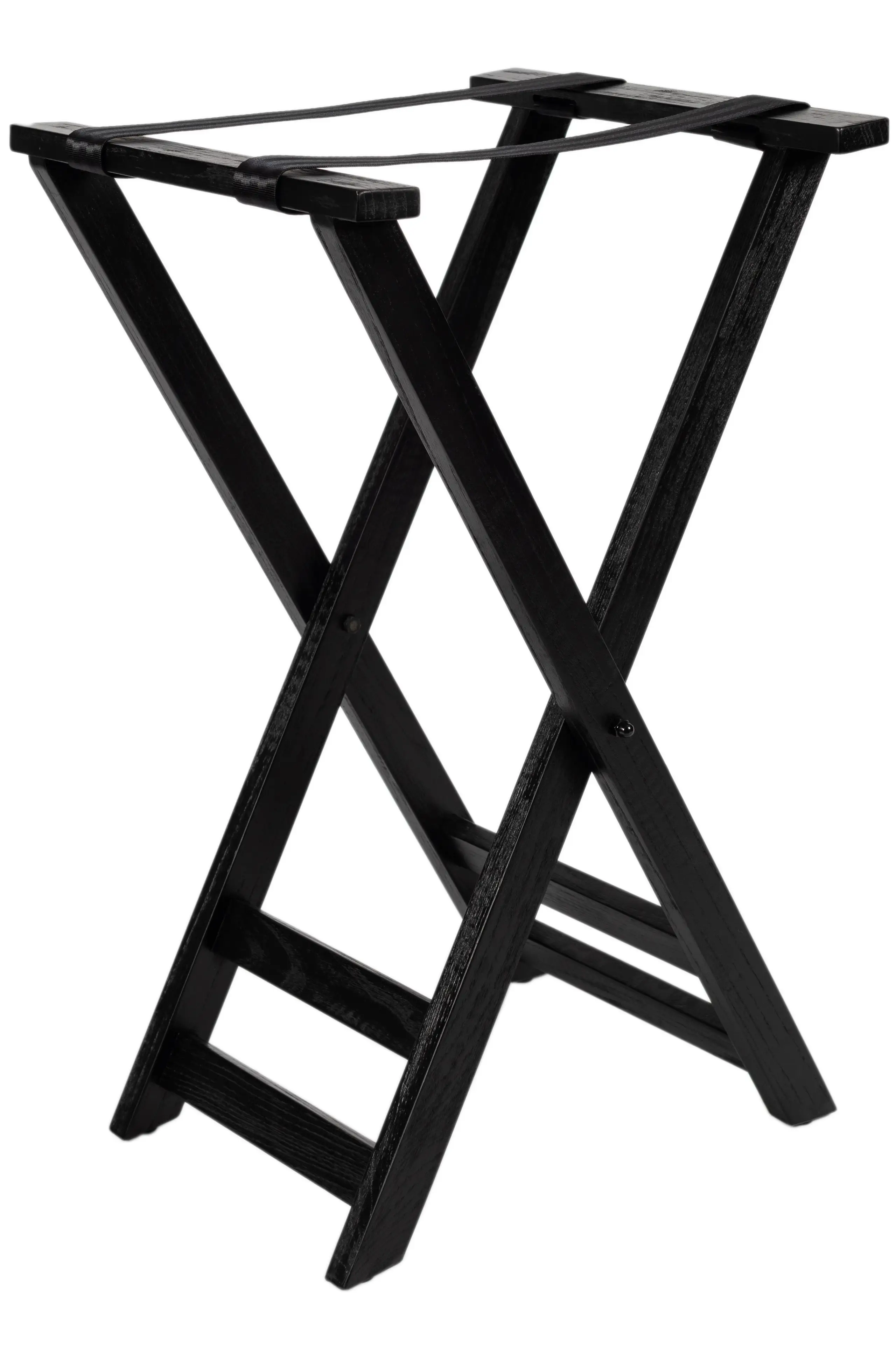 WAITER STAND - BLACK WOOD